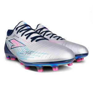 Zapato De Futbol Icon Men Silver/Navy. FG - 8