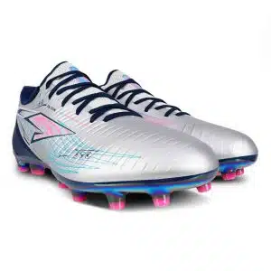 Zapato De Futbol Icon Men Silver/Navy. FG