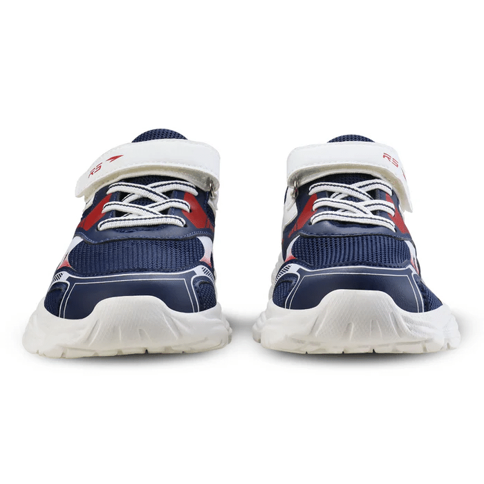 Zapatos Tennis Zoom Kids Navy White Red - Image 3