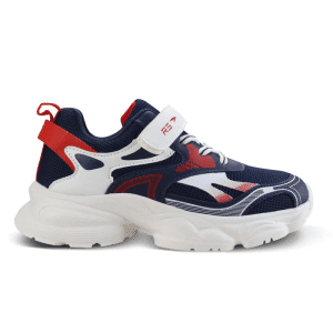 Zapatos Tennis Zoom Kids Navy White Red