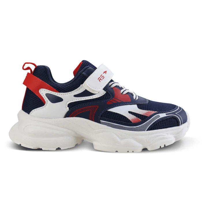 Zapatos Tennis Zoom Kids Navy White Red