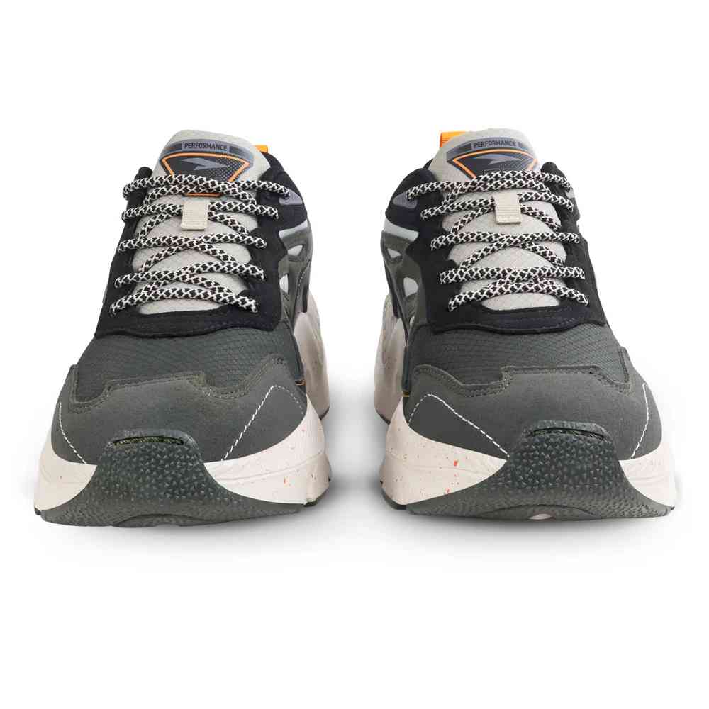 Zapatos Tennis Defender Men Green/Orange - Image 3