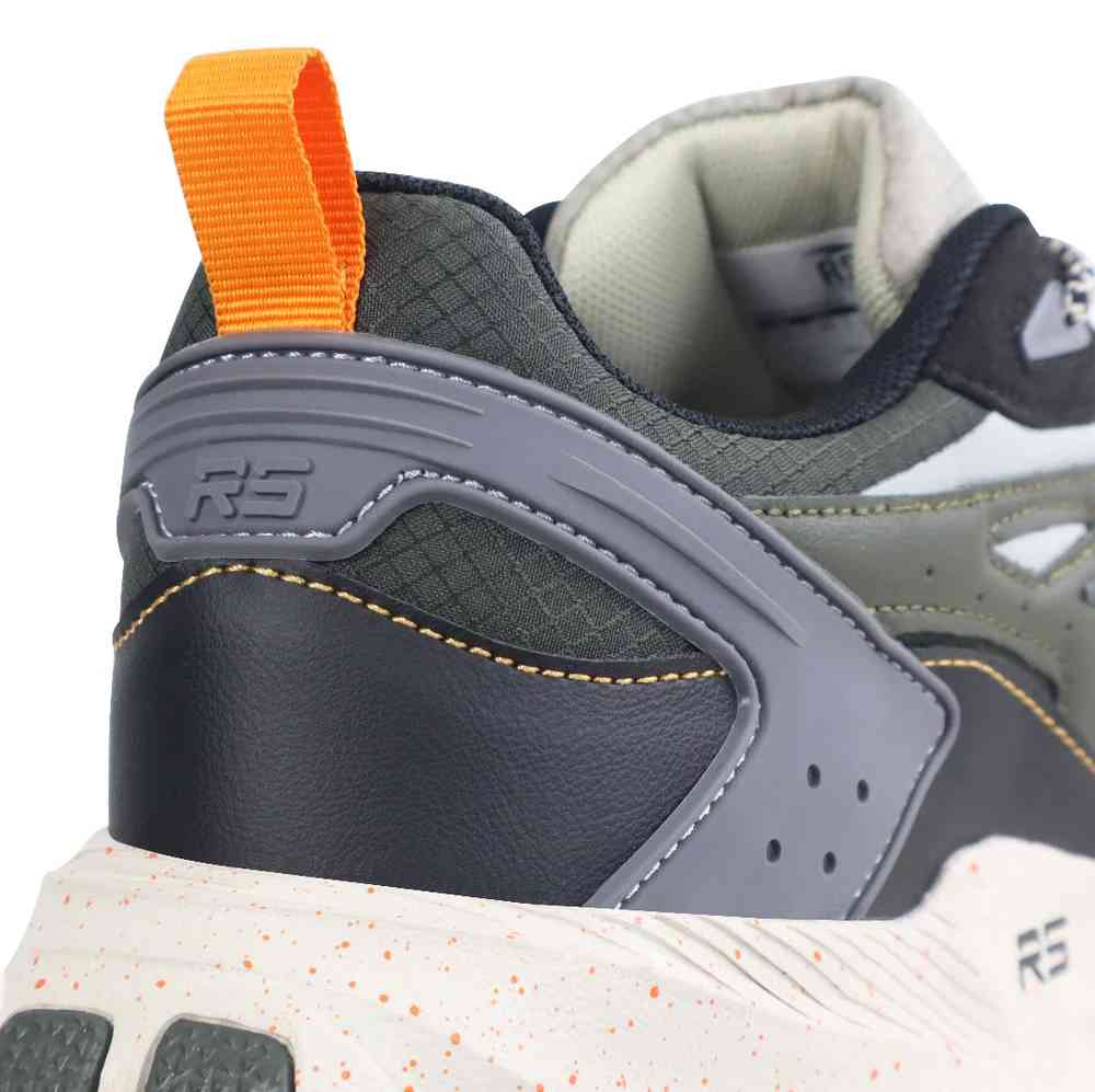 Zapatos Tennis Defender Men Green/Orange - Image 6