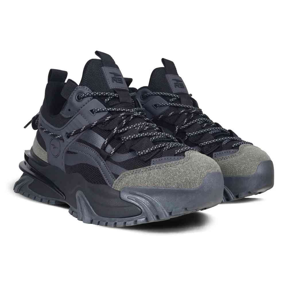 Zapatos Tennis Arrow Men Dk.Grey/Black - Image 2