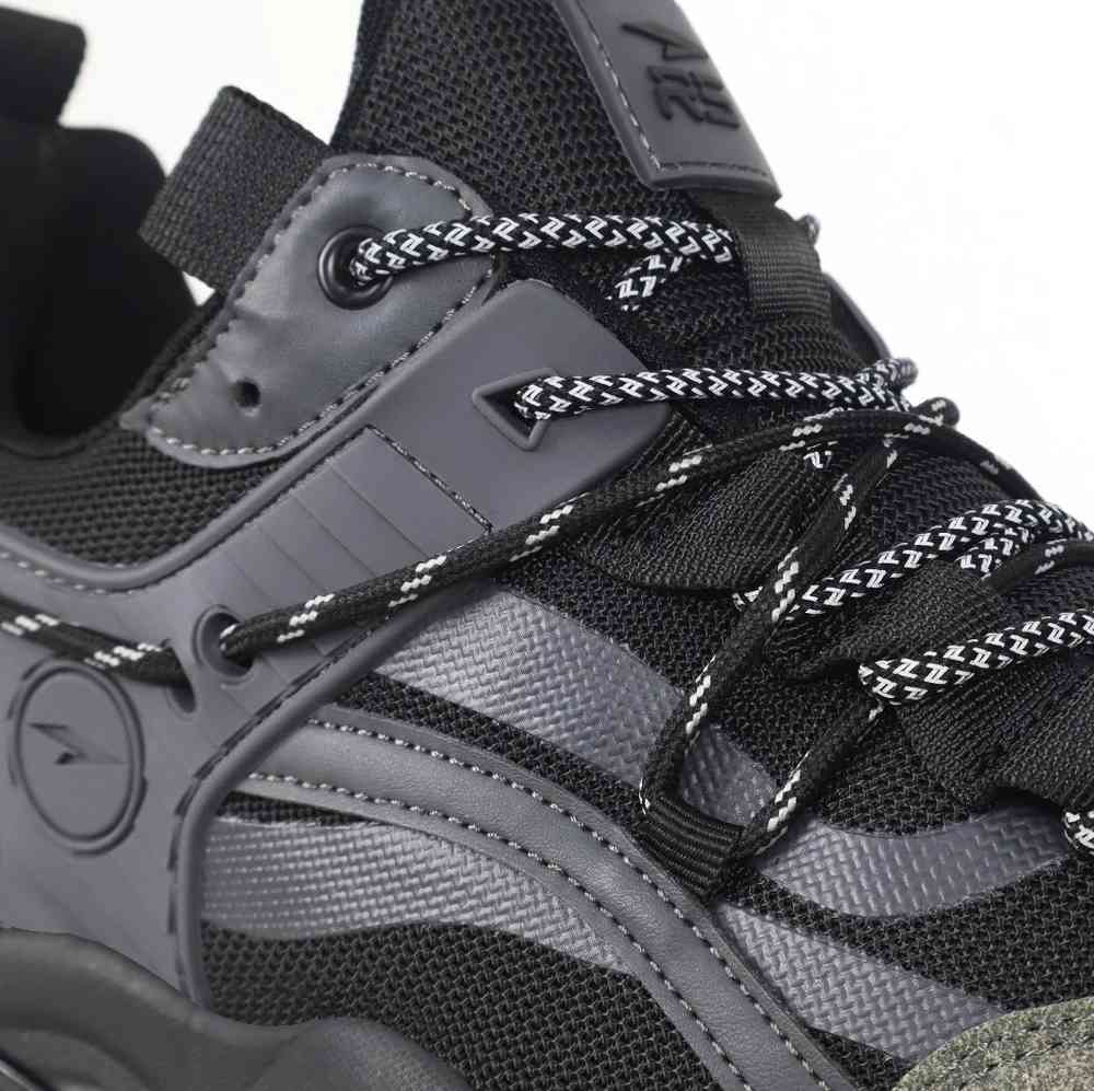 Zapatos Tennis Arrow Men Dk.Grey/Black - Image 3