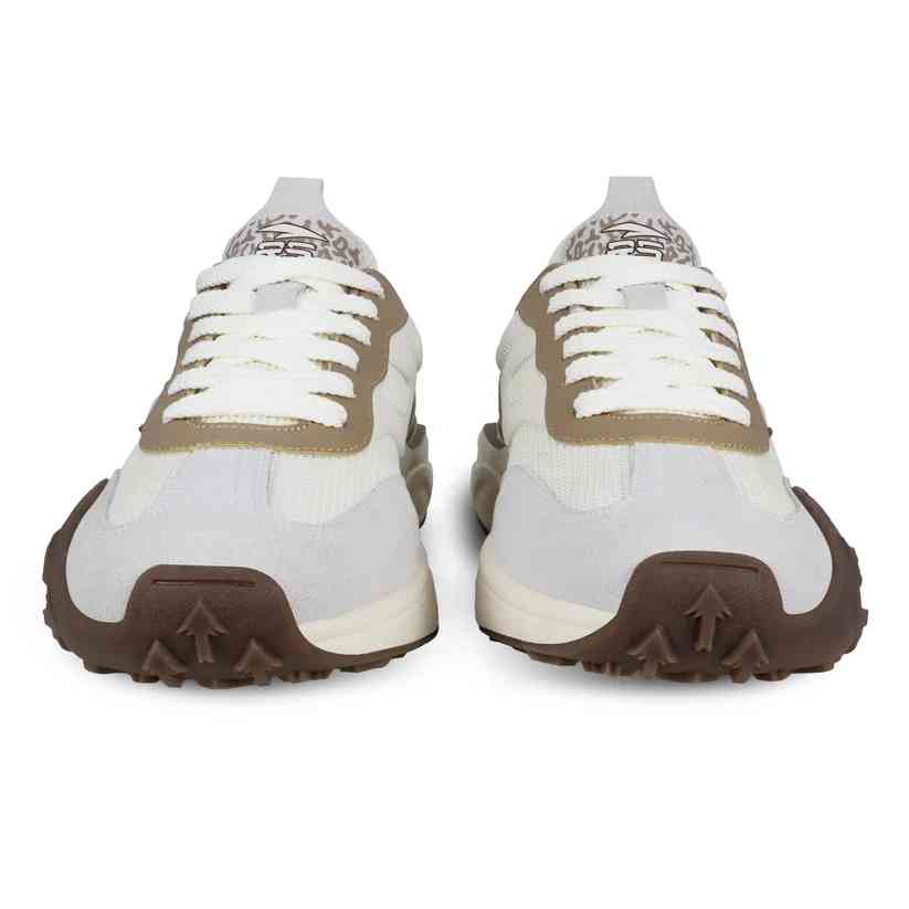 Zapatos Tennis Alpine Men Beige/ Lt. Brown - Image 3