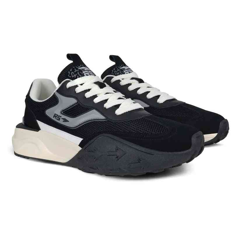 Zapatos Tennis Alpine Men Black/Beige - Image 2