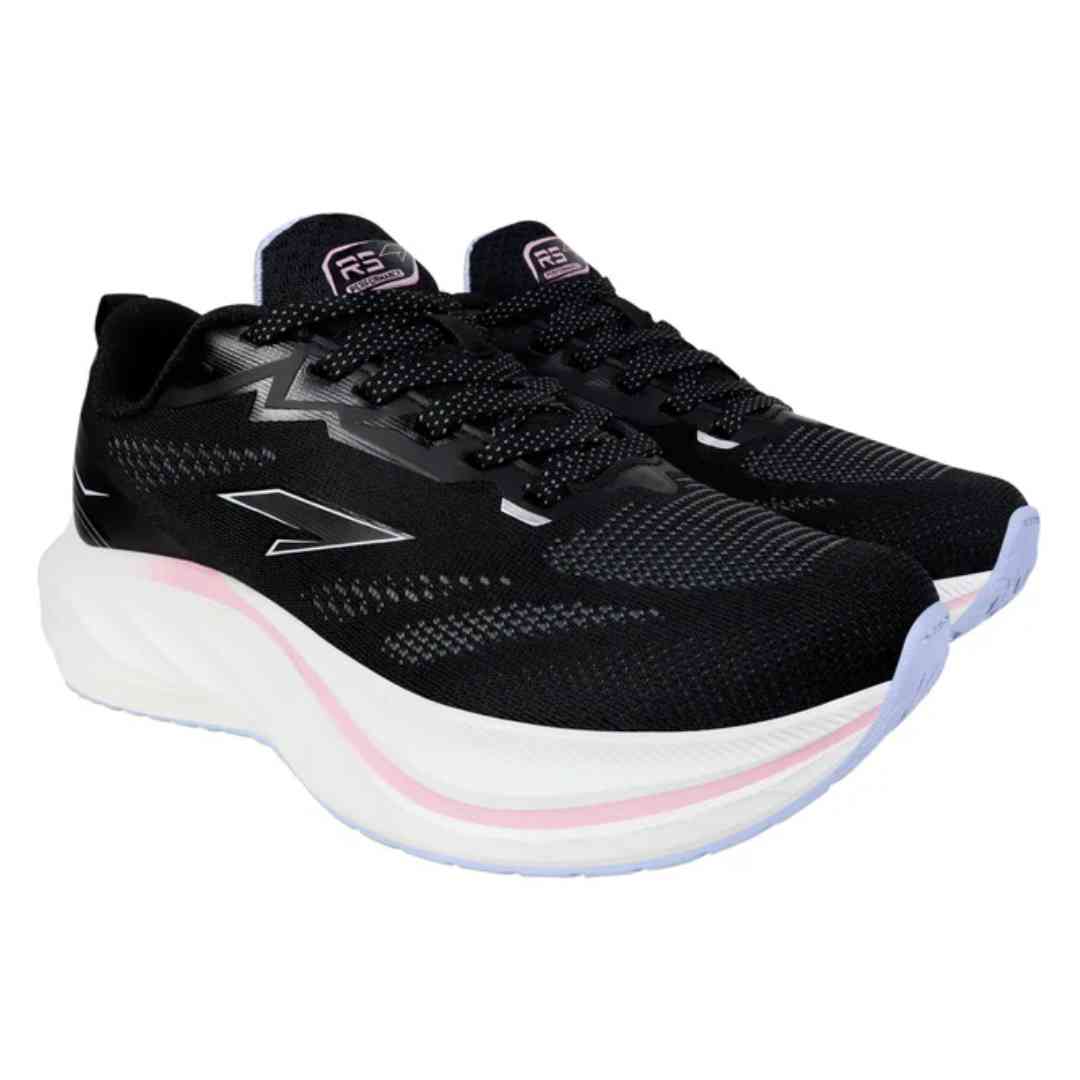 Zapatos Tennis Wave Women Black/Pink/Baby Blue - Image 2