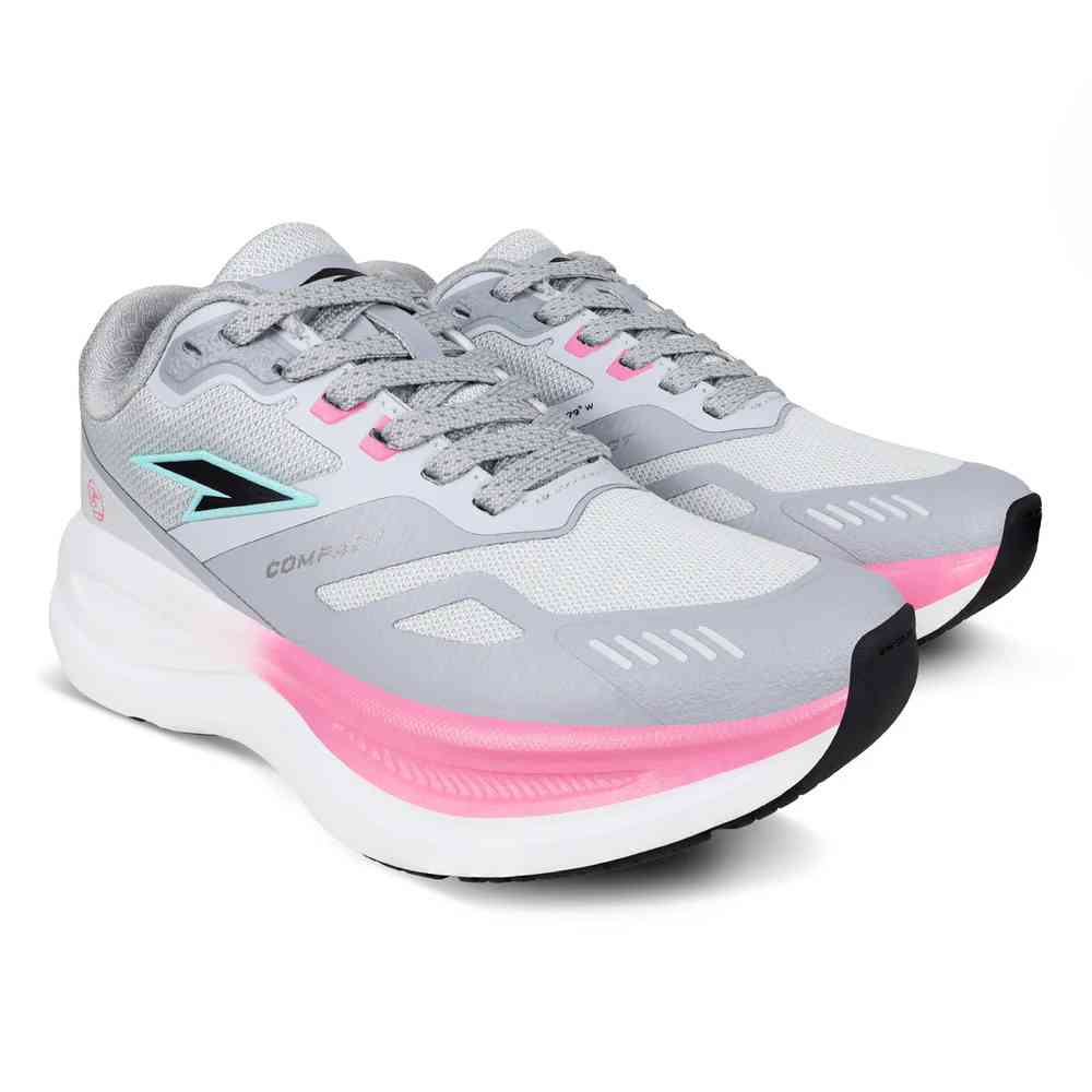 Zapatos Tennis Dash Women Grey/Pink - Image 2