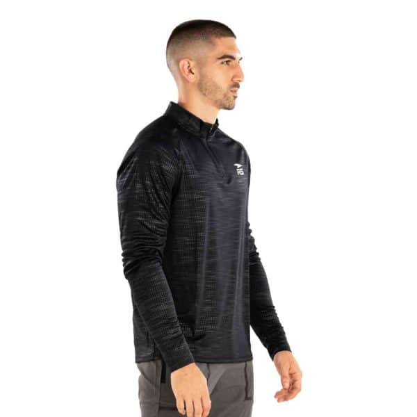 Sweater De Hombre Action Longsleeve Black - Image 3