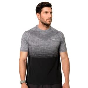 T-shirt De Hombre Gradient Black