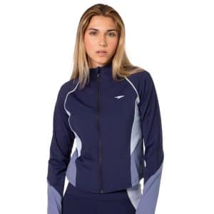 Jacket De Dama Aria Purple/White - XS