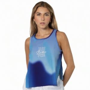Tank Top de Dama Giorgia Blue-Beige